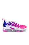Nike Women's Air Vapormax Plus Se Running Sneakers From Finish Line In Multicolor  Pink Blast & Concord Vast Gr