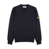 Stone Island 63020 Crew Neck Sweatshirt Navy Blue In Navy