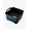 Joseph Joseph Joseph Grey Wash & Drain Dishwashing Bowl In Grey