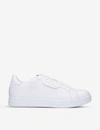 MICHAEL MICHAEL KORS KEATING PEBBLED LEATHER TRAINERS,690-10004-4191310109