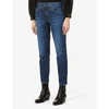 Ag Womens 5 Years Entropy Ex-boyfriend Slim-fit Mid-rise Jeans 24