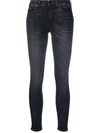 7 FOR ALL MANKIND HIGH-RISE SKINNY CROPPED JEANS