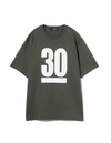 UNDERCOVER KHAKI 30TH ANNIVERSARY T-SHIRT,UCZ9811/KHAKI