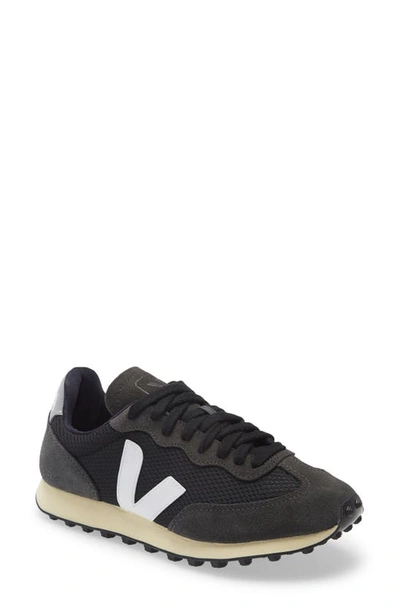 Veja Rio Branco Sneaker In Black White Oxford Grey