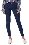 Paige Hoxton Ankle Skinny Jeans With Raw Hem In Date Night