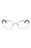 TIFFANY & CO 53MM BUTTERFLY OPTICAL GLASSES,TF113653-O