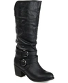 Journee Collection Journee Late Buckle Tall Boot In Black