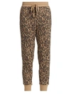 Splendid Women's Printed Thermal Joggers In Leopard