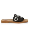 Chloé Woman Sandals Black Size 5 Polypropylene In Black