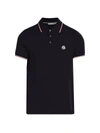 MONCLER MEN'S TIPPED POLO SHIRT,400012924390