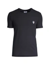 Dolce & Gabbana Sport Crest Crew T-shirt In Navy Blue