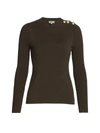 L AGENCE ERICA PULLOVER SWEATER,400013239770