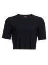 Commando Butter Cropped T-shirt In Black