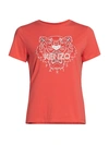 Kenzo Classic Tiger Classic T-shirt In Orange