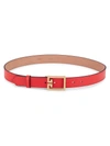 Givenchy Gv3 Leather Belt In Light Red