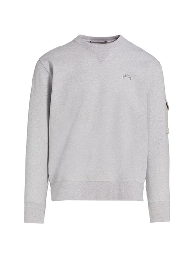 A-cold-wall* Grey Essential Compass Pocket Sweatshirt