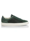 COMMON PROJECTS RETRO SUEDE & MESH LOW-TOP SNEAKERS,400013579933