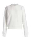 Alexander Wang T Women's Foundation Crewneck Sweatshirt In Xenon Blue