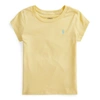 Polo Ralph Lauren Kids' Cotton Jersey Tee In Banana Peel