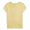 Polo Ralph Lauren Kids' Cotton Jersey Tee In Banana Peel