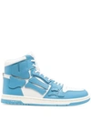 Amiri Blue & White Skel Top Hi Sneakers