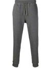 Brunello Cucinelli Drawstring-waist Track Trousers In Grey