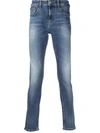 TOMMY HILFIGER FADED SLIM-FIT JEANS