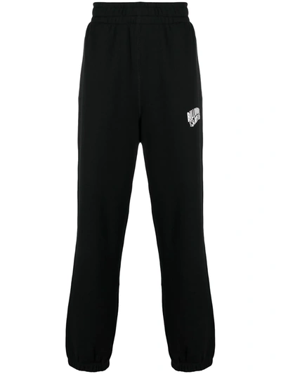 Billionaire Boys Club Cotton Trousers With Contrasting Logo Detail In Black
