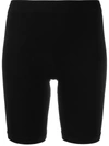Helmut Lang Stretch-jersey Biker Shorts In Black
