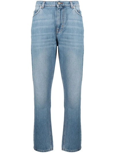 Ps By Paul Smith Straight-leg Trousers In Blue