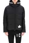 DSQUARED2 DOWN JACKET WITH BRANDED HOOD,11687578