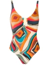 Lygia & Nanny Mirassol Printed Swimsuit In Multicolour