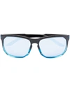RUDY PROJECT TWO-TONE SQUARE-FRAME SUNGLASSES
