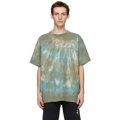 John Elliott Tie Dye-print Short-sleeved T-shirt In Multicolor