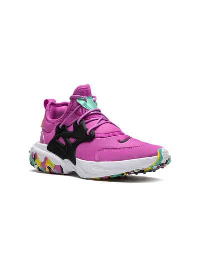 Nike Kids' React Presto Mc Sneakers In Pink