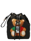 MOSCHINO MOSCHINO ITALIAN TEDDY BEAR BUCKET BAG