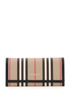 BURBERRY BURBERRY ICON STRIPED CONTINENTAL WALLET