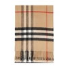 BURBERRY CLASSIC CHECK CASHMERE SCARF,BURV6MEKBE2