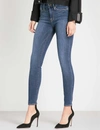 Good American Good Legs Skinny High-rise Stretch Cotton-blend Jeans In Blue 004