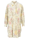 SEE BY CHLOÉ SEE BY CHLOÉ FLORAL PRINTED SHIRT DRESS