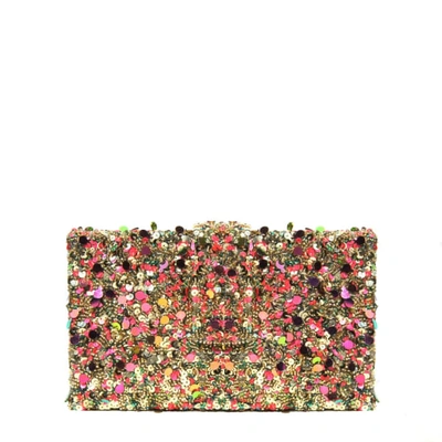 Simitri Gold Donut Clutch