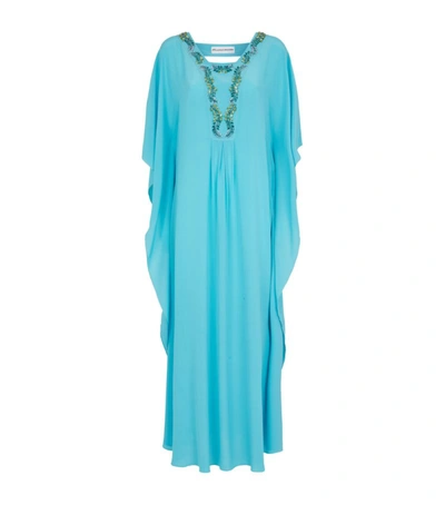 Maryan Mehlhorn Embellished Maxi Kaftan