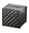 RIVIERE QUILTED LEATHER SQUARE TISSUE BOX,16146505