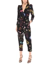 STELLA MCCARTNEY STELLA MCCARTNEY WOMAN JUMPSUIT BLACK SIZE 8-10 SILK