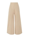 PALMER HARDING PALMER//HARDING WOMAN PANTS SAND SIZE 10 LINEN, COTTON,13543567FX 4