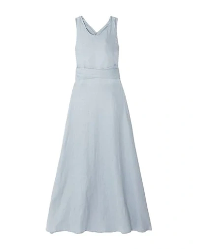 Albus Lumen Midi Dresses In Sky Blue