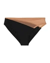 Norma Kamali Snake High-rise Mesh-panel Bikini Briefs In Black