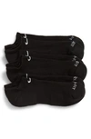 Nike Dry 3-pack Everyday Plus Cushion Ankle Training Socks In Black/ White