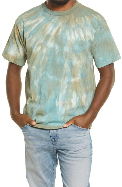 John Elliott Tie Dye-print Short-sleeved T-shirt In Sorrel Tie Dye