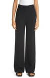 ADAM LIPPES PINTUCK WIDE LEG WOOL PANTS,R21507WO